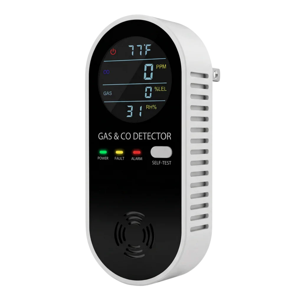 AirGuard plug-in CO and combustible-gas monitor, Editor's top choice